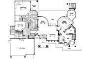 Modern Style House Plan - 4 Beds 3.5 Baths 3200 Sq/Ft Plan #417-369 