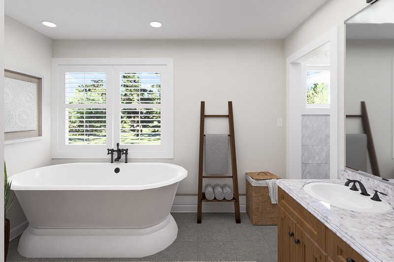 Dream House Plan - Interior - Master Bathroom 2 for Traditional House Plan #1060-189 - 5 bed, 3 bath