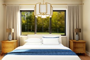 Interior - Bedroom 3 for Barndominium House Plan #1064-394 - 3 bed, 3 bath