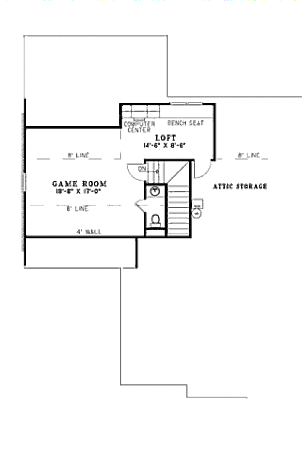 Traditional Floor Plan - Other Floor Plan #17-2343