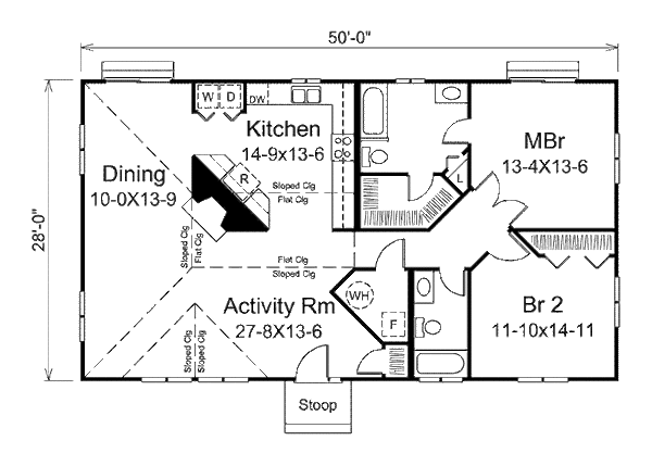 1400 Sq Ft Ranch Style Floor Plans - floorplans.click