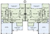 Traditional Style House Plan - 4 Beds 2.5 Baths 2000 Sq/Ft Plan #17-2485 