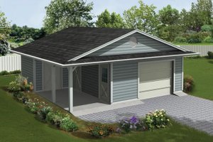 Traditional Exterior - Front Elevation Plan #57-716