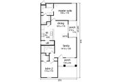 Cottage Style House Plan - 2 Beds 2 Baths 1044 Sq/Ft Plan #84-510 