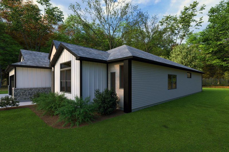 Home Plan - Exterior - Other Elevation 1 for Craftsman House Plan #1111-9 - 3 bed, 2 bath