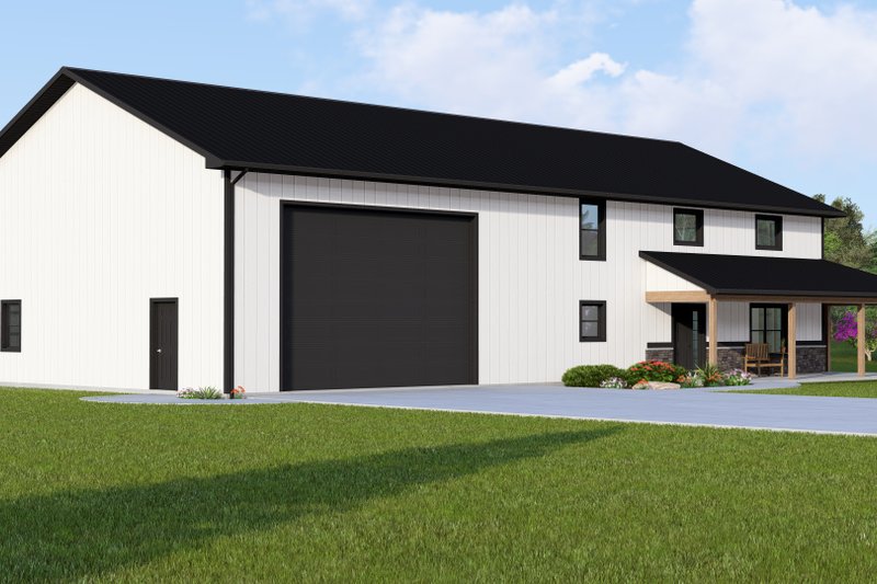 Home Plan - Exterior - Other Elevation 1 for Barndominium House Plan #1064-162 - 3 bed, 3.5 bath