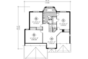 Traditional Style House Plan - 3 Beds 1.5 Baths 2578 Sq/Ft Plan #25-2194 