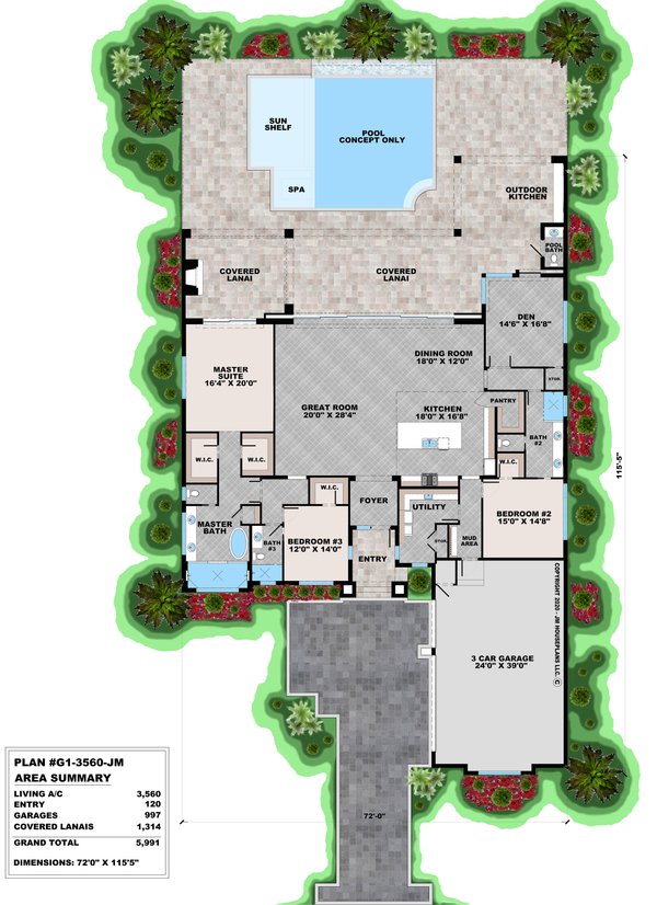 Contemporary Floor Plan - Main Floor Plan #1083-17