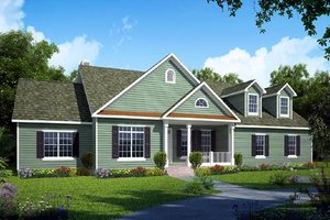 Traditional Exterior - Front Elevation Plan #312-623