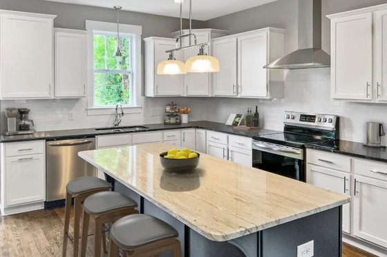 Interior - Kitchen for Country House Plan #461-90 - 6 bed, 4.5 bath