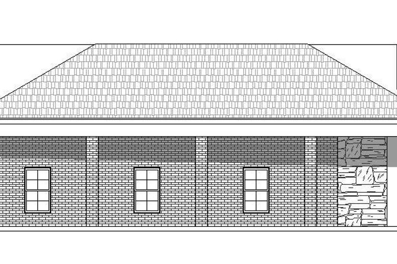 House Design - Exterior - Other Elevation for Country House Plan #932-211, 0 bath