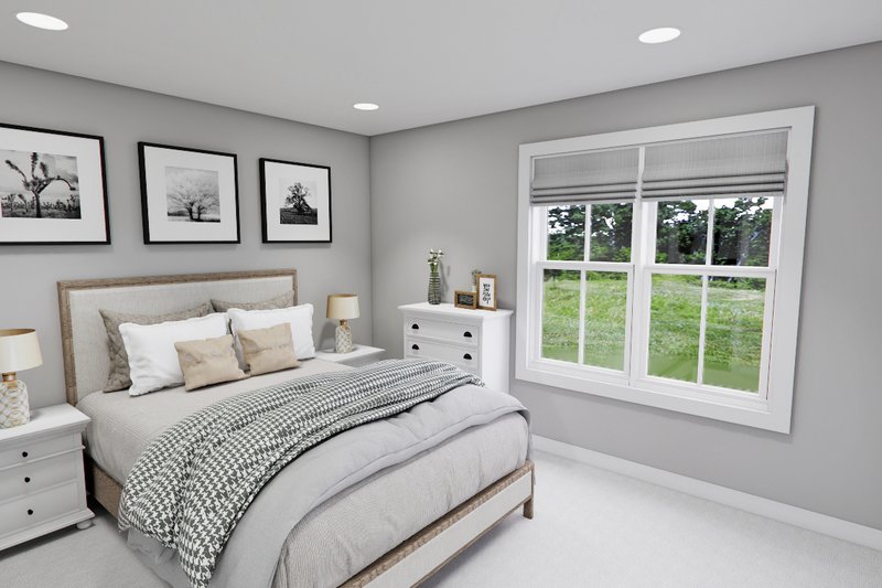 Dream House Plan - Interior - Bedroom for Craftsman House Plan #51-1289 - 3 bed, 3.5 bath