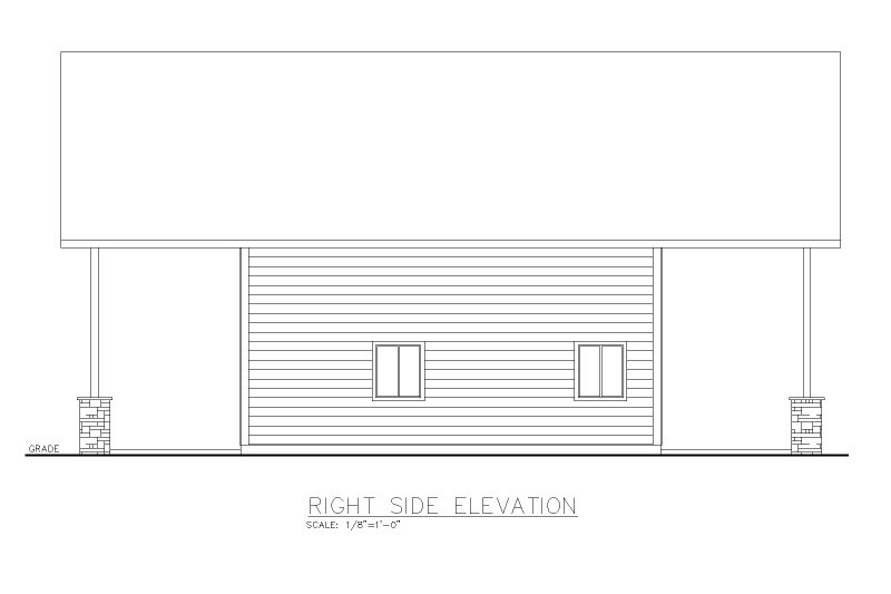 Architectural House Design - Exterior - Other Elevation 1 for Contemporary House Plan #117-918 - 4 bed, 4 bath