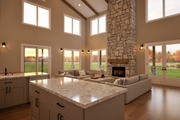 Barndominium Style House Plan - 4 Beds 3 Baths 2860 Sq/Ft Plan #1116-16 Interior 