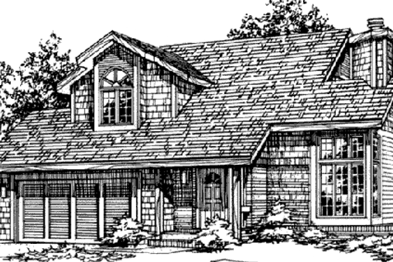 Home Plan - Exterior - Other Elevation for Traditional House Plan #320-376 - 2 bed, 2.5 bath