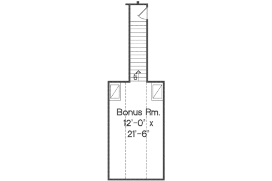 Floor Plan - Other Floor for Mediterranean House Plan #135-132 - 3 bed, 4.5 bath