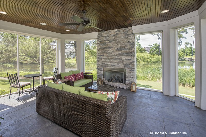 Dream House Plan - Screened Porch