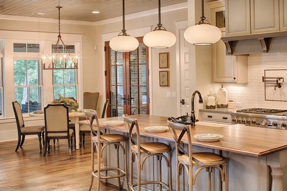 Interior - Kitchen for Country House Plan #928-1 - 4 bed, 4.5 bath