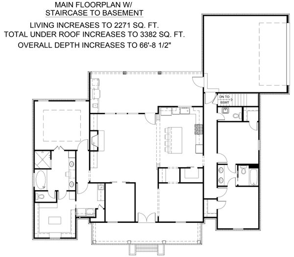 Farmhouse Floor Plan - Other Floor Plan #1074-98