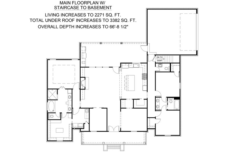 Architectural House Design - Floor Plan - Other Floor for Farmhouse House Plan #1074-98 - 3 bed, 2.5 bath