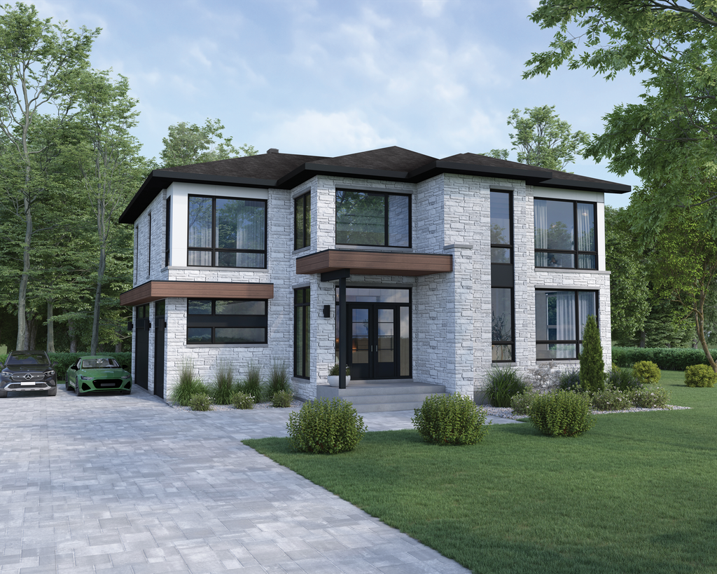 Contemporary Style House Plan 4 Beds 2 5 Baths 3316 Sq Ft Plan 25 contemporary-style-house-plan-4-beds-2-5-baths-3316-sq-ft-plan-25