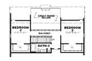 Southern Style House Plan - 3 Beds 2.5 Baths 2377 Sq/Ft Plan #34-170 