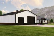 Barndominium Style House Plan - 2 Beds 2 Baths 1783 Sq/Ft Plan #1064-192 