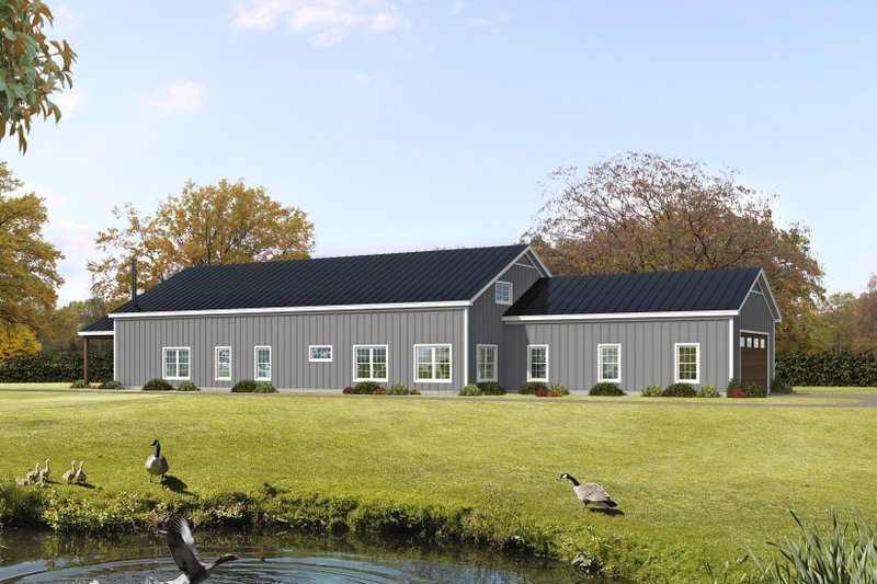 Home Plan - Exterior - Other Elevation for Country House Plan #932-613 - 4 bed, 3 bath