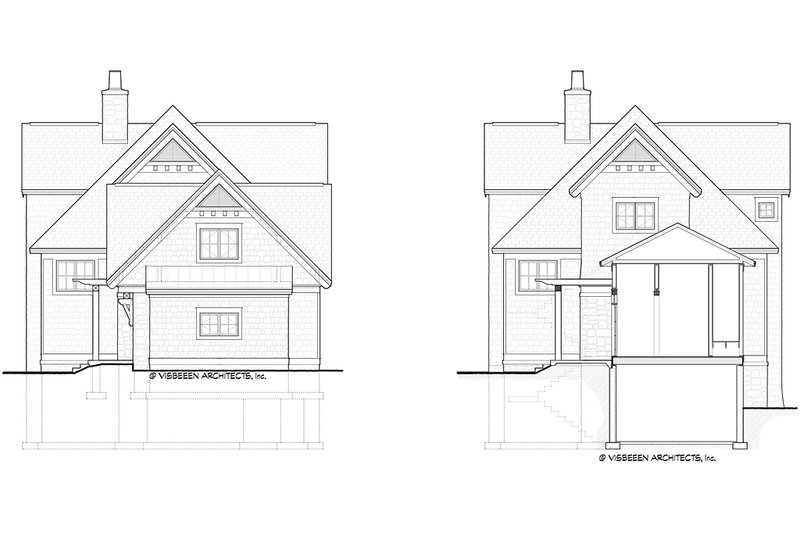 Architectural House Design - Exterior - Other Elevation for Traditional House Plan #928-411 - 4 bed, 3.5 bath