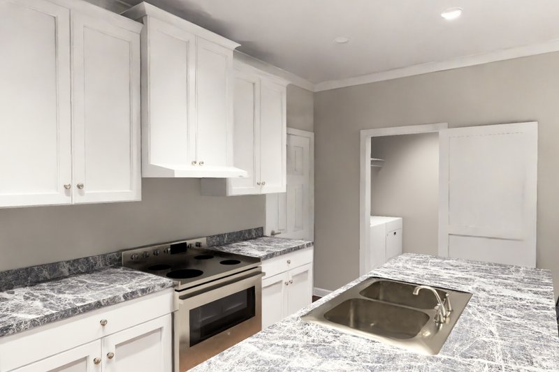 Architectural House Design - Interior - Kitchen 1 for Modern House Plan #513-2468 - 4 bed, 3 bath