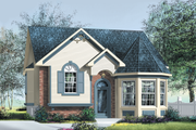 Cottage Style House Plan - 2 Beds 1 Baths 1028 Sq/Ft Plan #25-124 