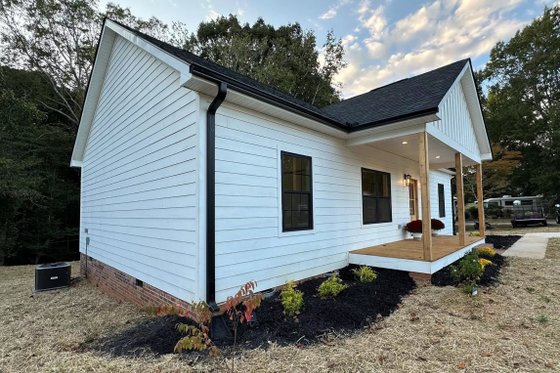 Exterior - Front Elevation 5 for Farmhouse House Plan #44-292 - 3 bed, 2 bath