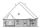 European Style House Plan - 3 Beds 2.5 Baths 1806 Sq/Ft Plan #310-681 