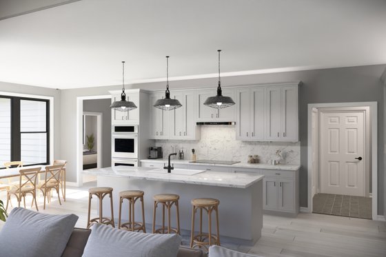 Interior - Kitchen for Farmhouse House Plan #1089-44 - 3 bed, 2.5 bath