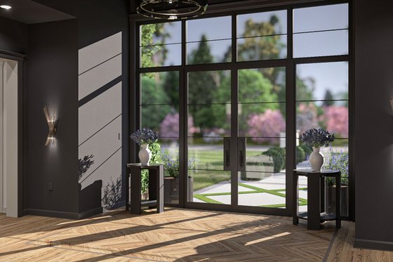 Interior - Entry for Cottage House Plan #455-675 - 4 bed, 3.5 bath