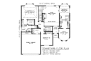 European Style House Plan - 4 Beds 3 Baths 2625 Sq/Ft Plan #424-6 