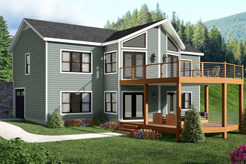 Home Plan - Country Exterior - Front Elevation Plan #932-1028