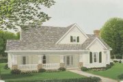 Country Style House Plan - 3 Beds 2.5 Baths 2266 Sq/Ft Plan #410-275 
