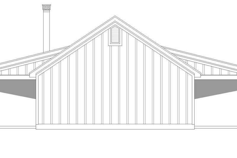 Home Plan - Exterior - Other Elevation 1 for Traditional House Plan #932-518 - 2 bed, 1.5 bath