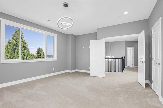 Interior - Master Bedroom for Traditional House Plan #1066-95 - 4 bed, 4 bath