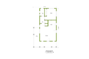 Craftsman Style House Plan - 1 Beds 1 Baths 746 Sq/Ft Plan #1106-51 