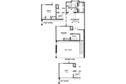 Traditional Style House Plan - 3 Beds 3 Baths 1700 Sq/Ft Plan #141-181 