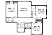 Craftsman Style House Plan - 4 Beds 3.5 Baths 2782 Sq/Ft Plan #70-630 