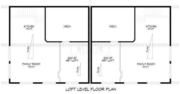 Contemporary Floor Plan - Other Floor Plan #932-1177