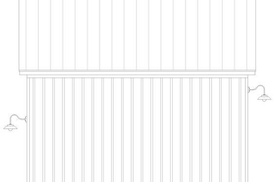 Exterior - Rear Elevation for Farmhouse House Plan #932-565, 0 bath