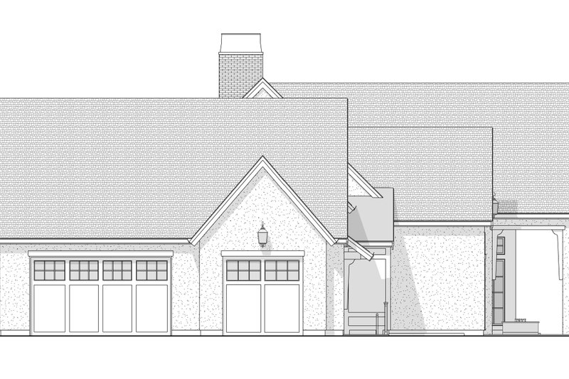 Dream House Plan - Exterior - Other Elevation 1 for Contemporary House Plan #1114-109 - 4 bed, 3 bath