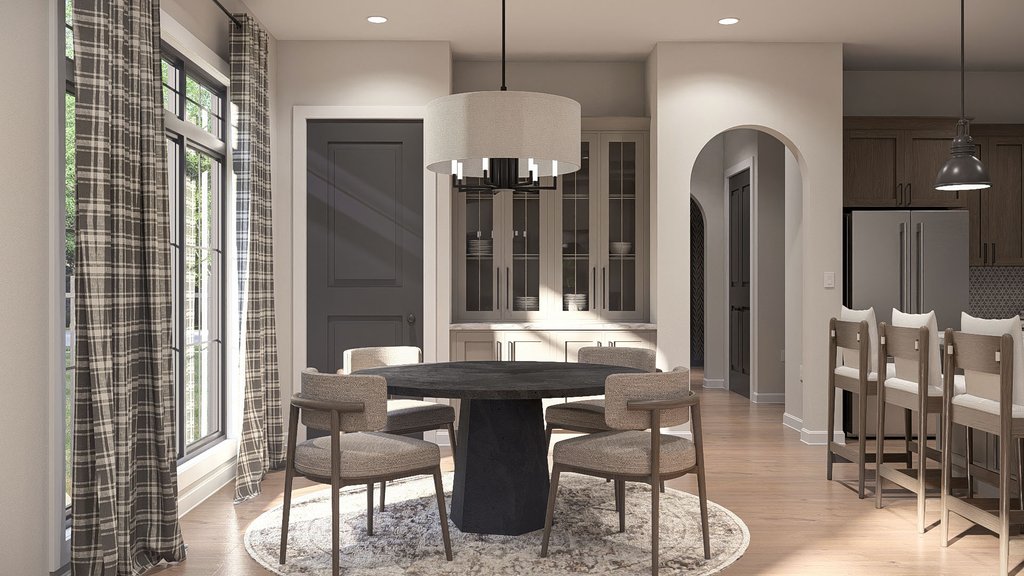 Interior - Dining Room for Cottage House Plan #455-778 - 3 bed, 2.5 bath