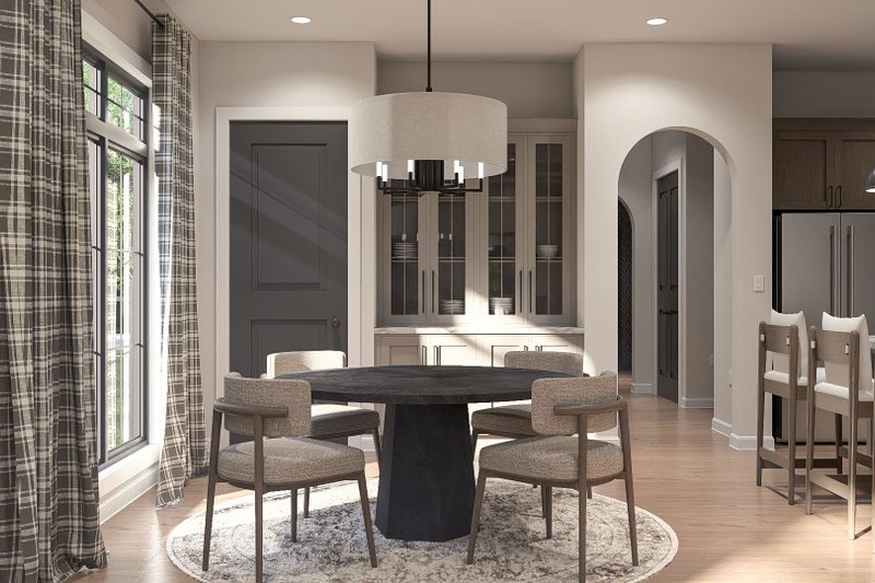Architectural House Design - Interior - Dining Room for Cottage House Plan #455-778 - 3 bed, 2.5 bath