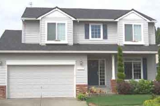 Exterior - Front Elevation for Traditional House Plan #130-117 - 3 bed, 2.5 bath