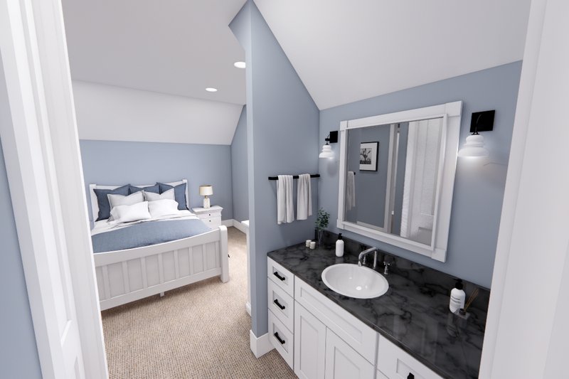 House Plan Design - Interior - Bathroom 1 for Farmhouse House Plan #51-1247 - 4 bed, 5 bath